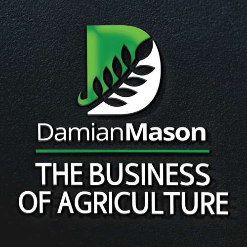 logo Damian Mason - The business of agriculture podcast