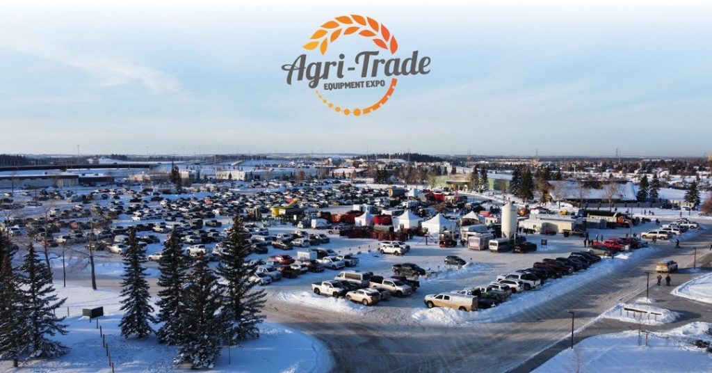 An aerial view of AgriTrade Expo from previous years.